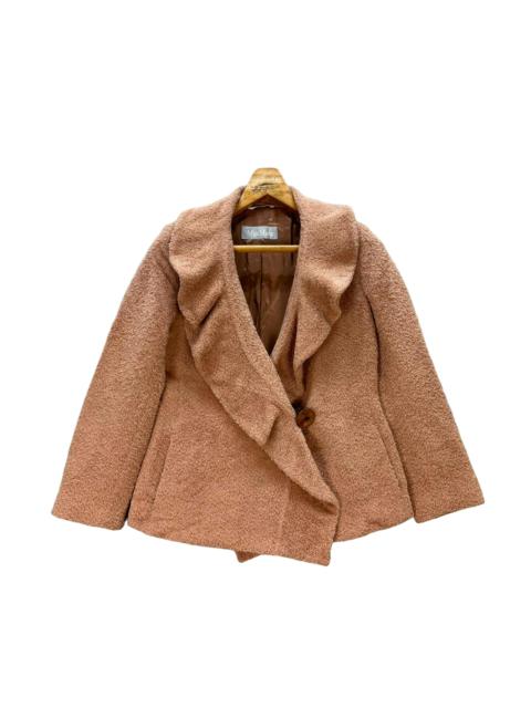 Max Mara MAX MARA Asymmertrical Coat Jacket #8593-016