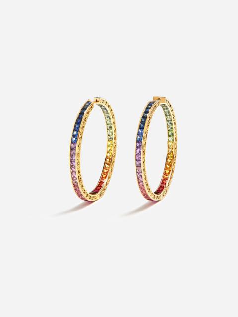CELINE Formes Abstraites Pyramid Ring in Brass with Gold