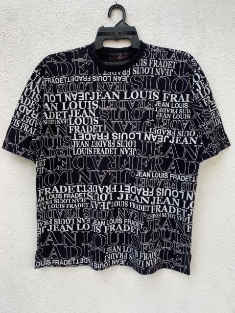 Other Designers If Six Was Nine - Y2k Designer Jean Louis Fradet Spell-out Full Print