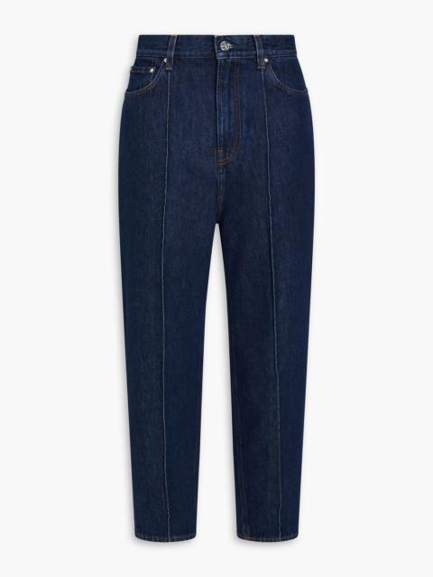 TOTEME High-rise tapered jeans