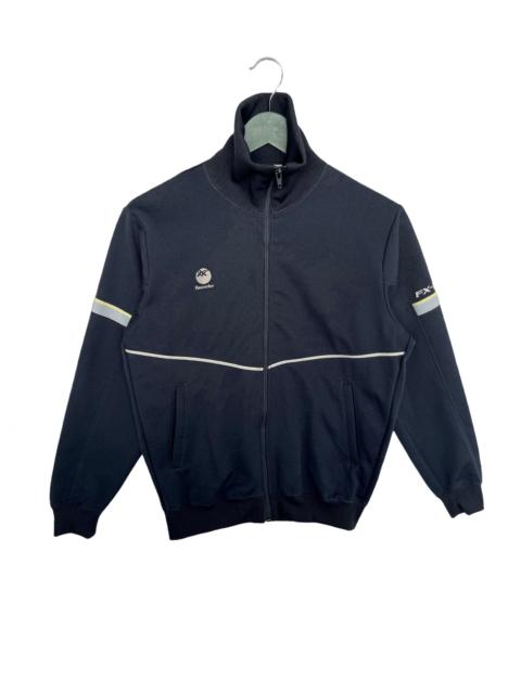 Asics Vintage 90s Asics Recoder Full Zip Sweater