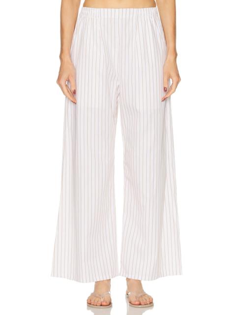 LESET Yoshi Wide Leg Boxer Pant