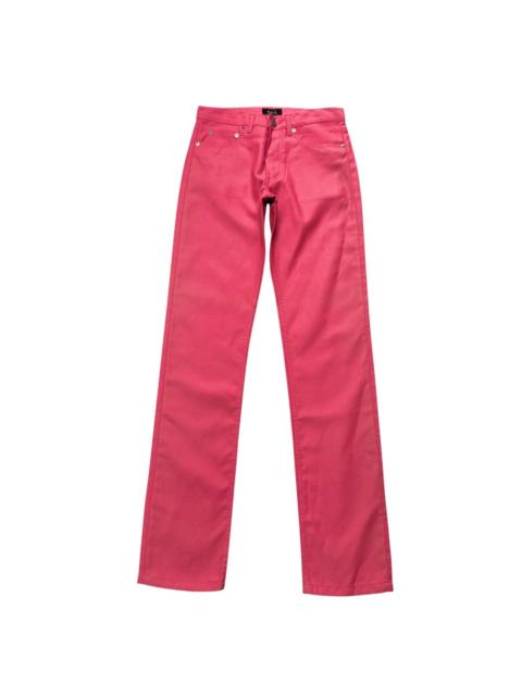 A.P.C. Ete2004 APC Long Leg Denim Jeans Pink