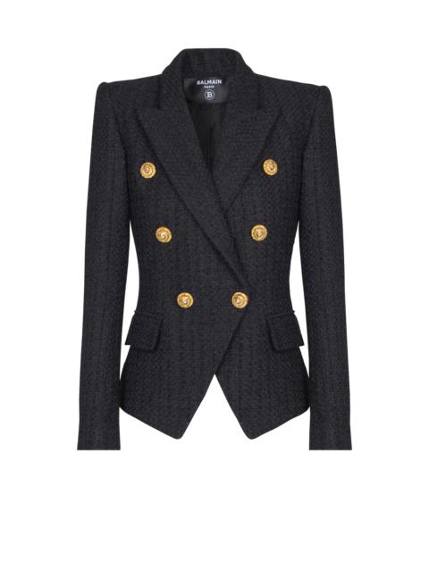 Balmain 6-buttons tweed jacket