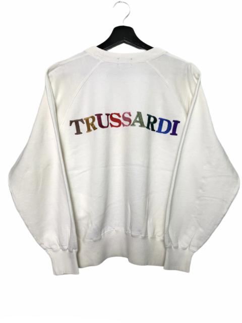 Other Designers Vintage - Vintage Trussardi Embroidery Crewneck Sweatshirt