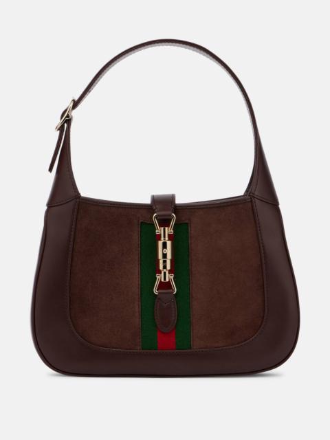 GUCCI Jackie 1961 Medium suede shoulder bag