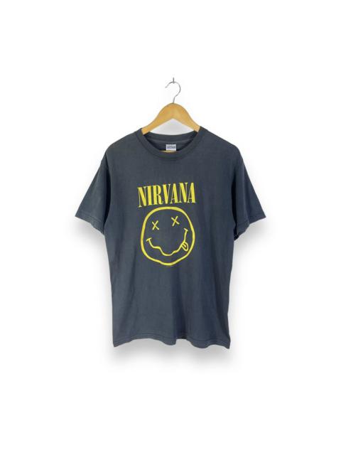 Other Designers Vintage 1992 Nirvana Smiley Fades Tshirt