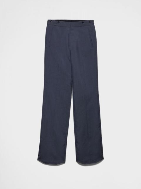 Prada Prada Pants Men Navy