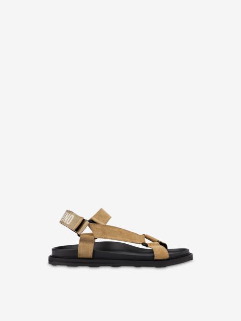 Moschino CALFSKIN SPORTS SANDALS