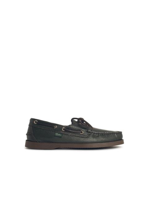 Paraboot Scarpa 'Barth' In Green Leather Men