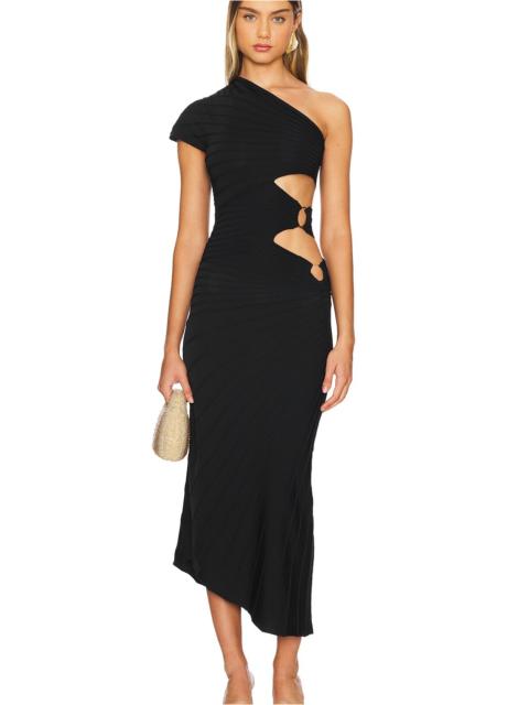 Cult Gaia Lurenz Knit Midi Dress