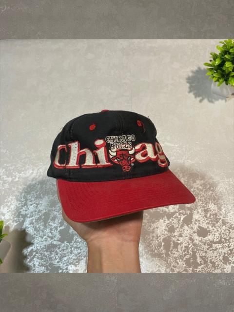 Other Designers Vintage Chicago Bulls Big Logo Nba Logo 7 Cap