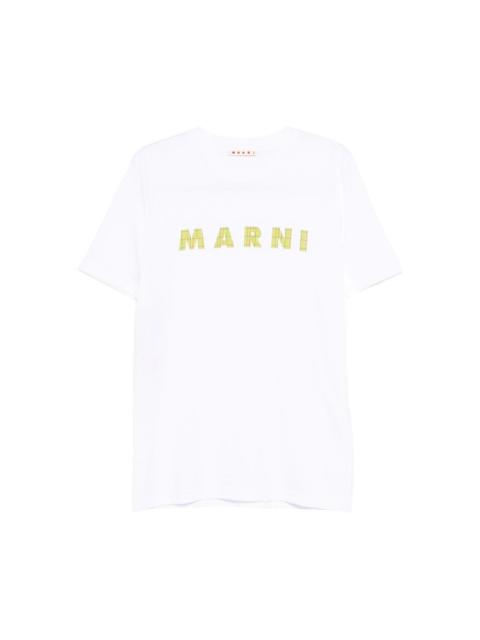 Marni Marni White T-Shirts & Vests Men