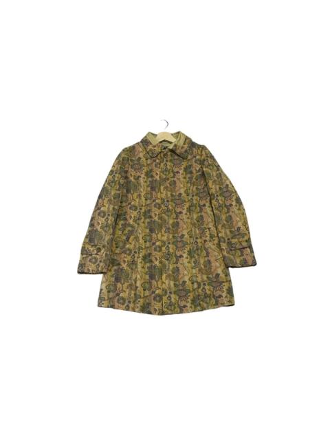 Other Designers Japanese Brand - Vintage Gekko Floral Patterned Long Jacket - Made in Japan