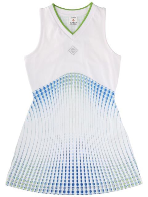 CASABLANCA MINI TENNIS DRESS WITH LOGO