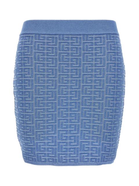 Balmain 'PB' mini skirt