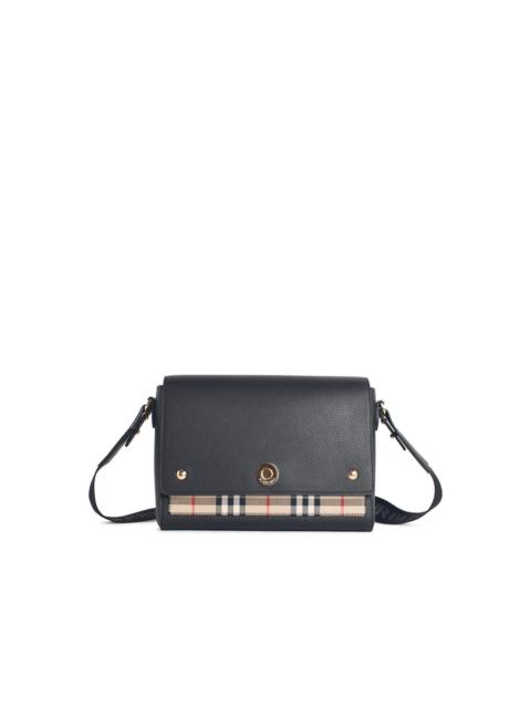 Burberry Burberry Medium 'Note' Black Leather Bag Women