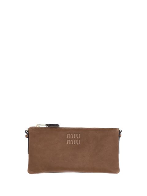 Miu Miu Miu Miu Women Leather Pouch