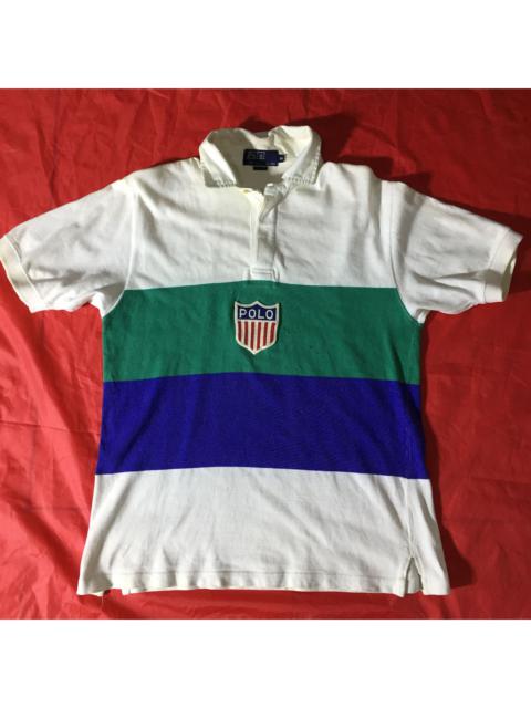 Vintage Rare Polo Ralph Lauren “K-Swiss”Polo Shirt