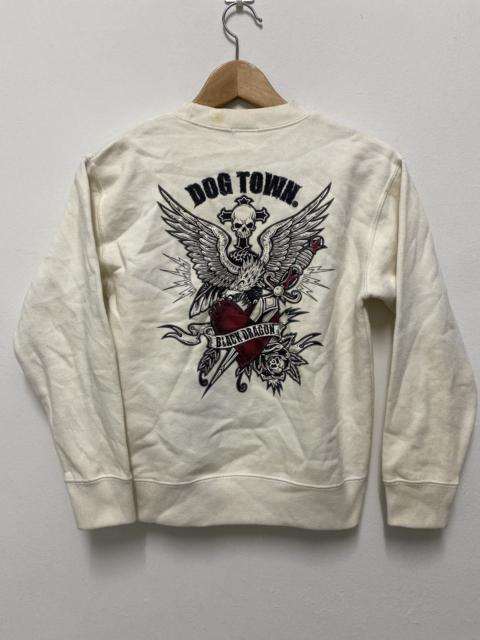 Other Designers Vintage Dogtown Black Dragon Sweatshirt Distressed
