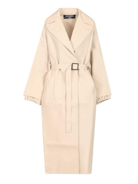 JACQUEMUS Jacquemus Women Trapezi Trench Coat