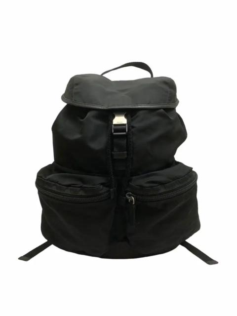 Prada Authentic Prada Nero Nylon Backpack Medium Size