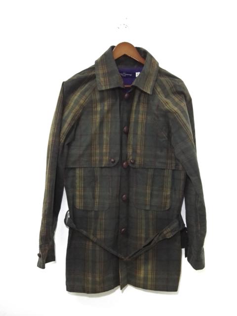 Other Designers Opening Ceremony - Opening Ceremony waxed Jacket Plaid Design Made In Usa 6