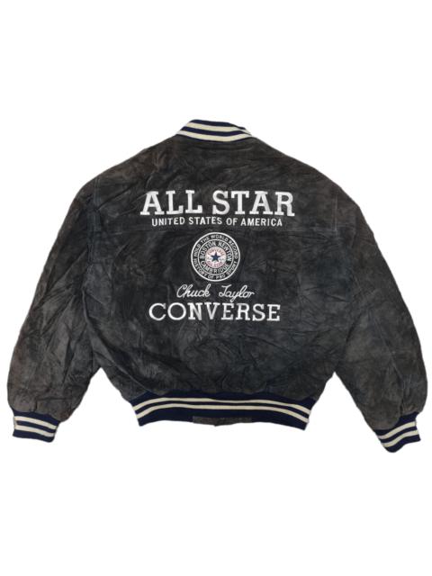 Vintage 90's Converse Chuck Taylor Varsity Jacket Pig Skin