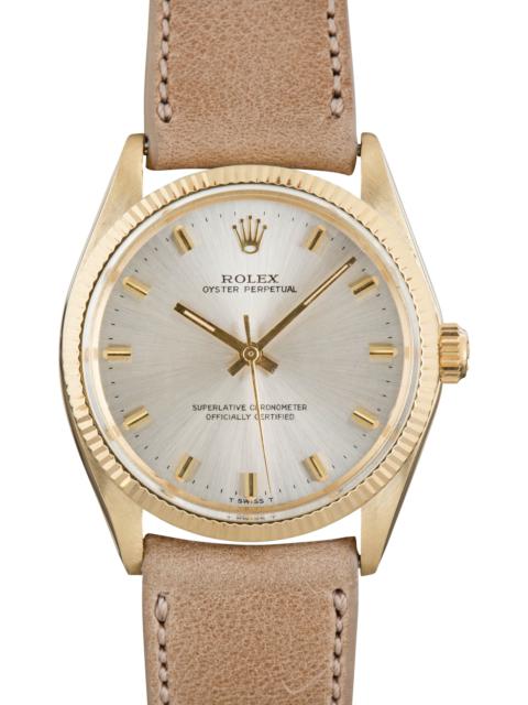 Vintage Rolex Oyster Perpetual 1005 Silver Dial