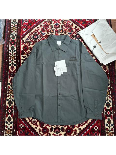 visvim visvim 23ss palmer shirt long sleeve