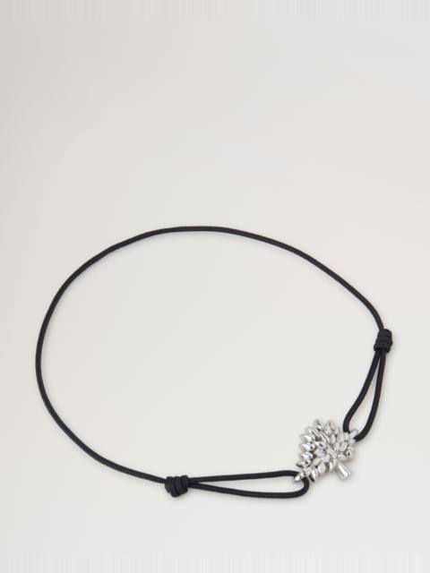 Mulberry Mulberry Tree Cord Bracelet
Black Sterling Silver & Cord