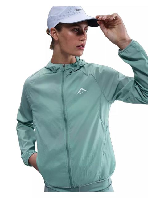 Nike Women's Trail Repel Running Jacket -Green