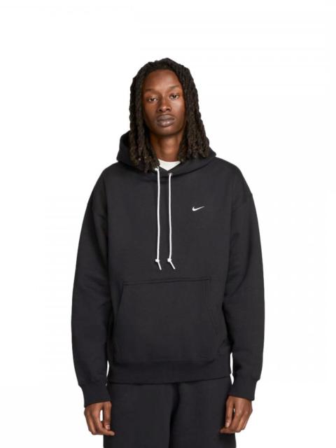 Nike Solo Swoosh Fleece Pullover Hoodie "Black"