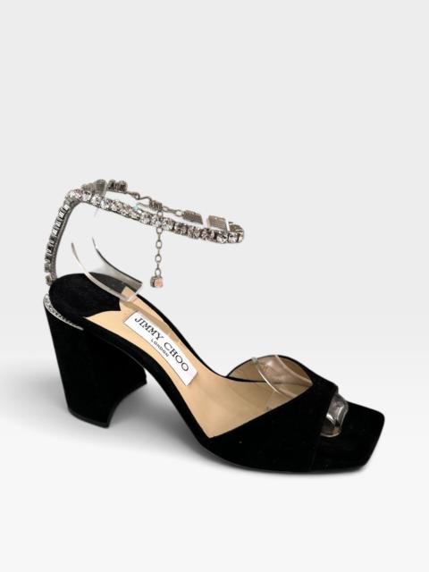 JIMMY CHOO Jimmy Choo Saeda Suede Sandals