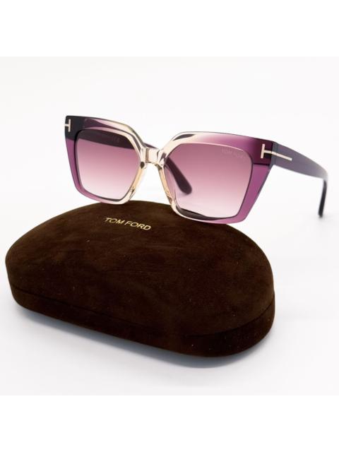 TOM FORD NEW TOM FORD TF1030 83Z BLACK/VIOLET FT1030/S 83Z SUNGLASSES