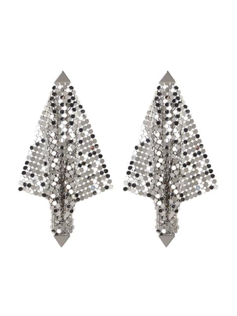 rabanne Chainmail Earrings - Silver