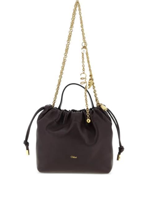 Chloé Mini Chloé Icons Shoulder Bag in Perfect Plum