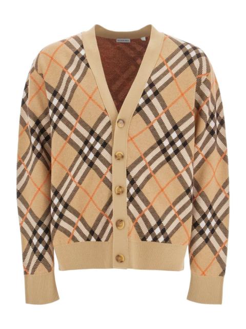 Burberry ERED WOOL AND MOHAIR CARDIGAN SWEATER