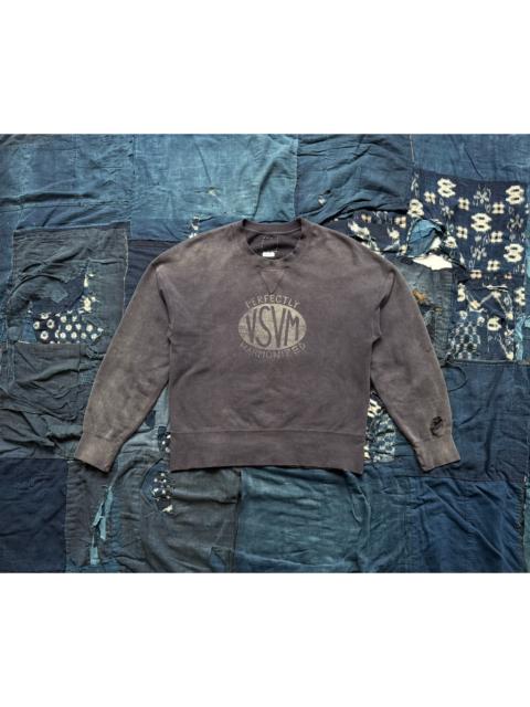 visvim VISVIM 24SS COURT SWEAT CRASH Distressed Sweatshirt