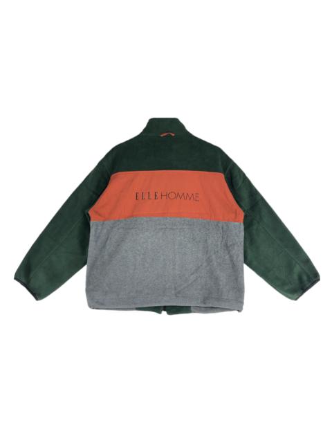 Other Designers Vintage - ELLE Homme Fleece Jacket Zipper Jacket