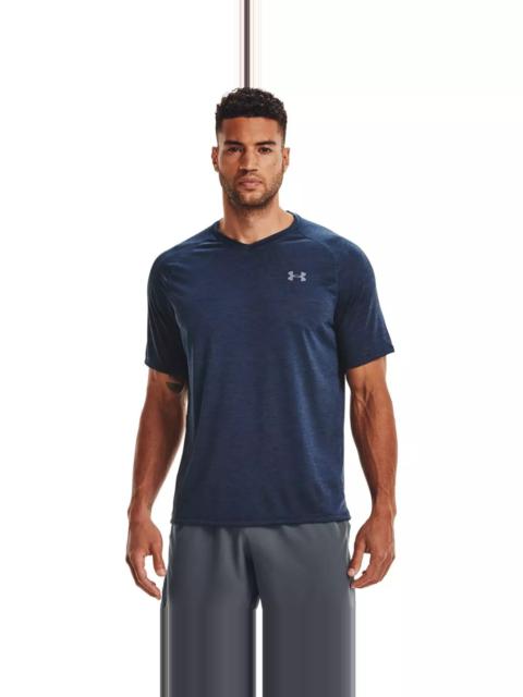 Under Armour Men's Tech 2.0 V-Neck Turquoise Tee