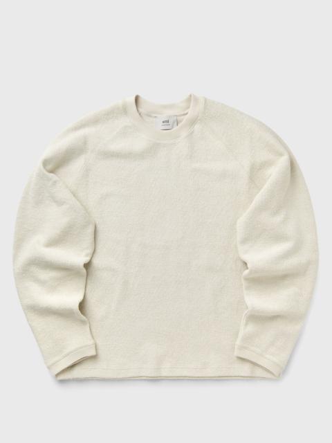 AMI Paris RAGLAN SLEEVE CREWNECK SWEATSHIRT