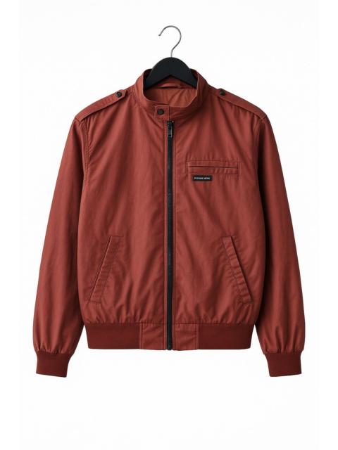 Other Designers Vintage Members Only Europe Craft Jacket Brown HongKong Made