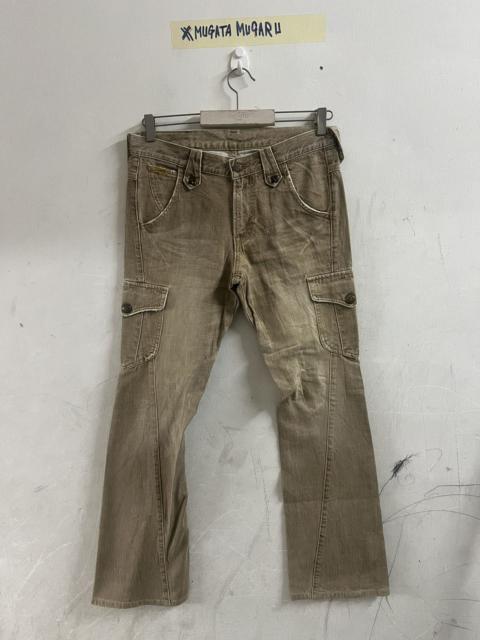 Hysteric Glamour FLARED🔥LEE CARGO DISTRESSED DENIM PANT