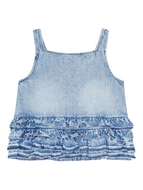 GANNI Ganni Women Organic Cotton Denim Top