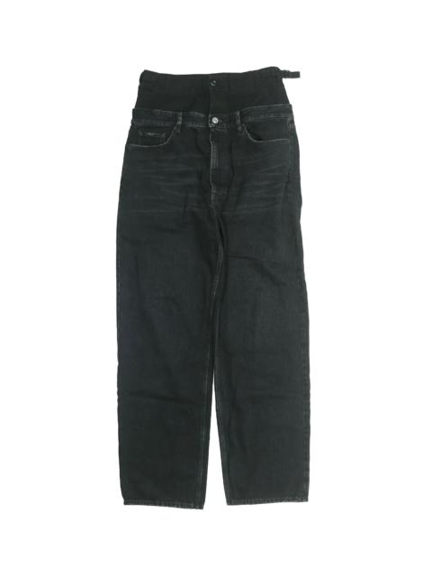 BALENCIAGA Balenciaga layered Wide Leg Jeans