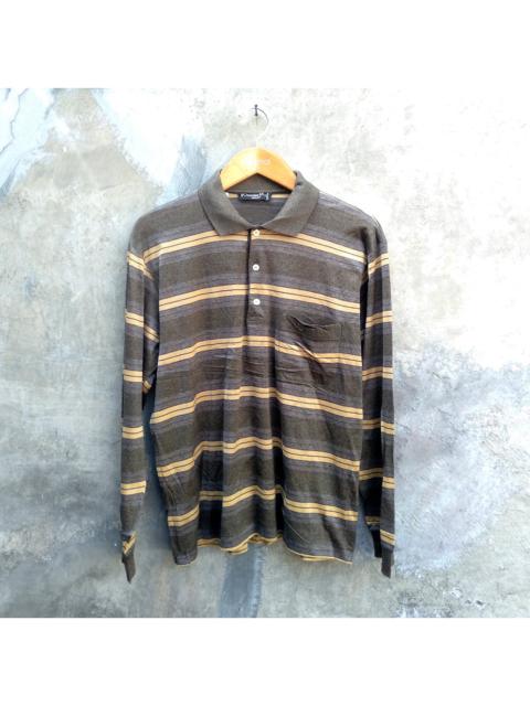 Other Designers Christian Dior Monsieur - VTG Christian Dior Long Sleeve Polo Shirt