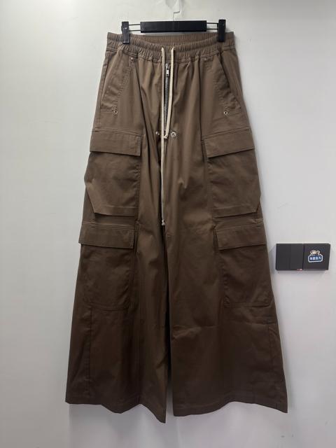 Rick Owens Rick Owens cargo bela wide-leg cargo pants brown