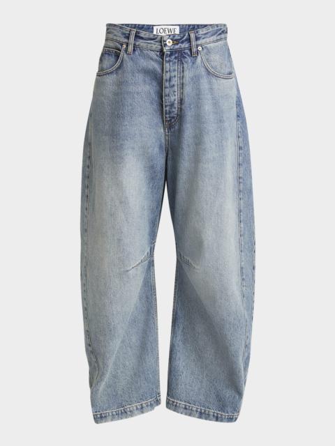 Loewe Anagram Barrel Leg Jeans