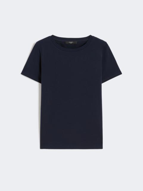 WEEKEND Max Mara Basic cotton jersey T-shirt - NAVY